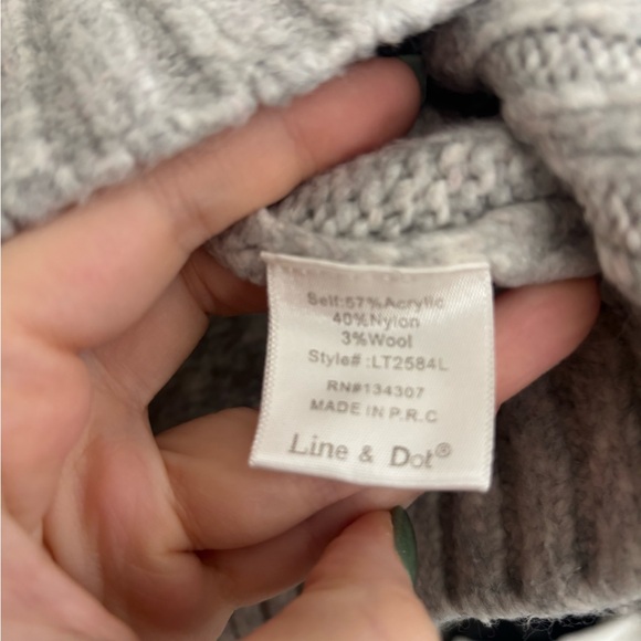 Line &‎ Dot Mila Cable-Knit Sweater L
- gently used - Picture 7 of 9